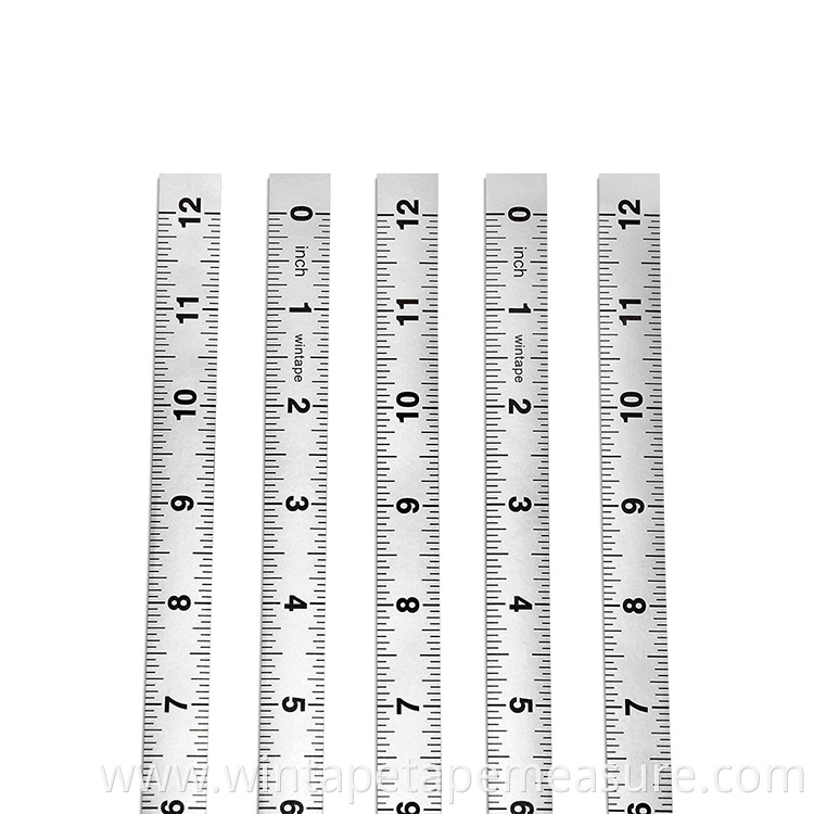 Wintape 12inch (20mm) wide Table Sticky Measuring Tape Ruler Self-Adhesive Tape Measure
